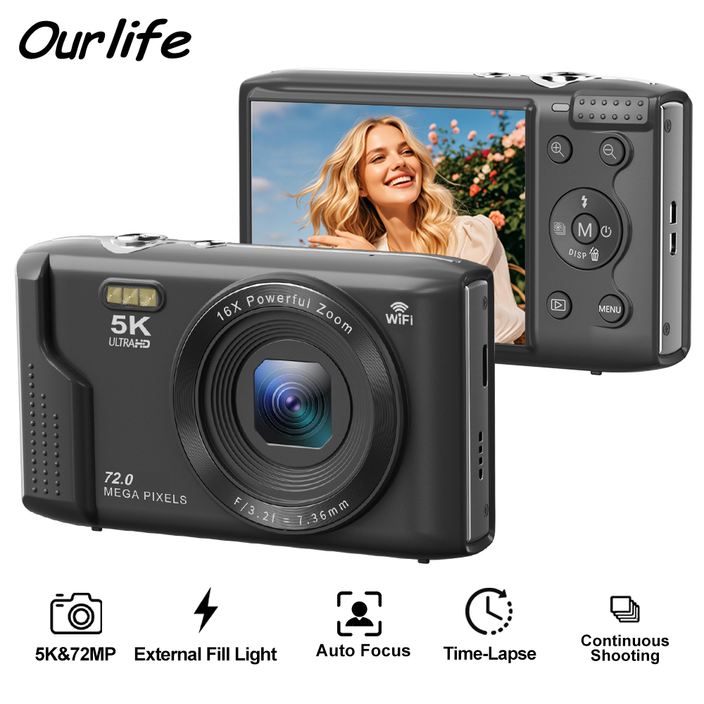 Ourlife Compact Digital Camera - Canon Camera Eos R50 review and price