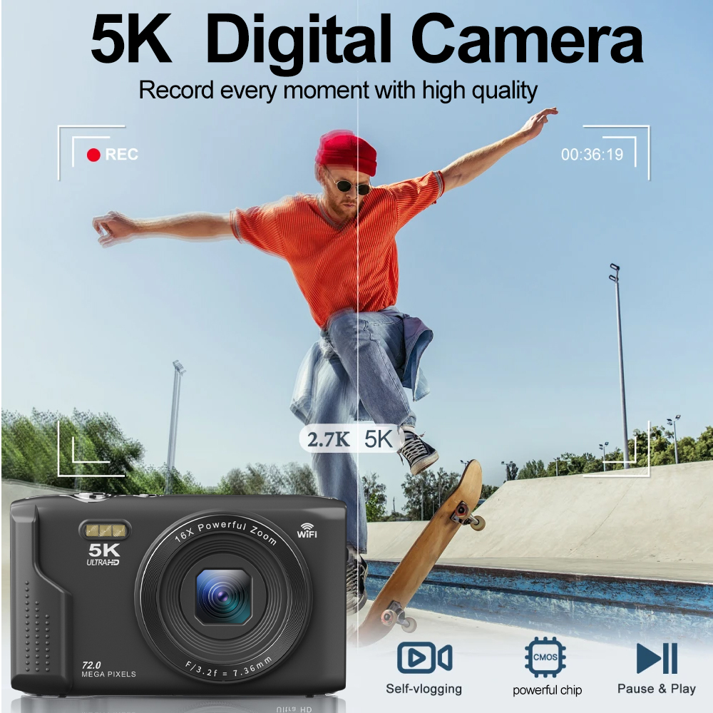 Ourlife Compact Digital Camera - Canon Camera Eos R50 review and price